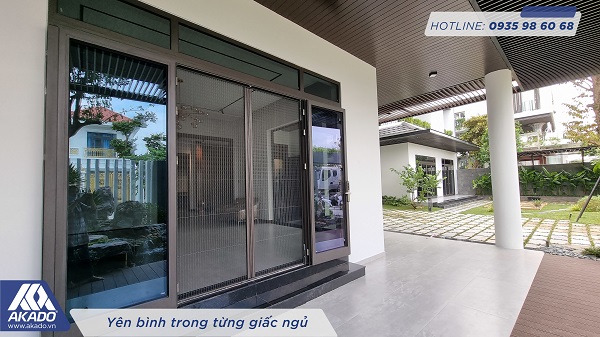 Cửa lưới chống muỗi cao cấp hệ mới